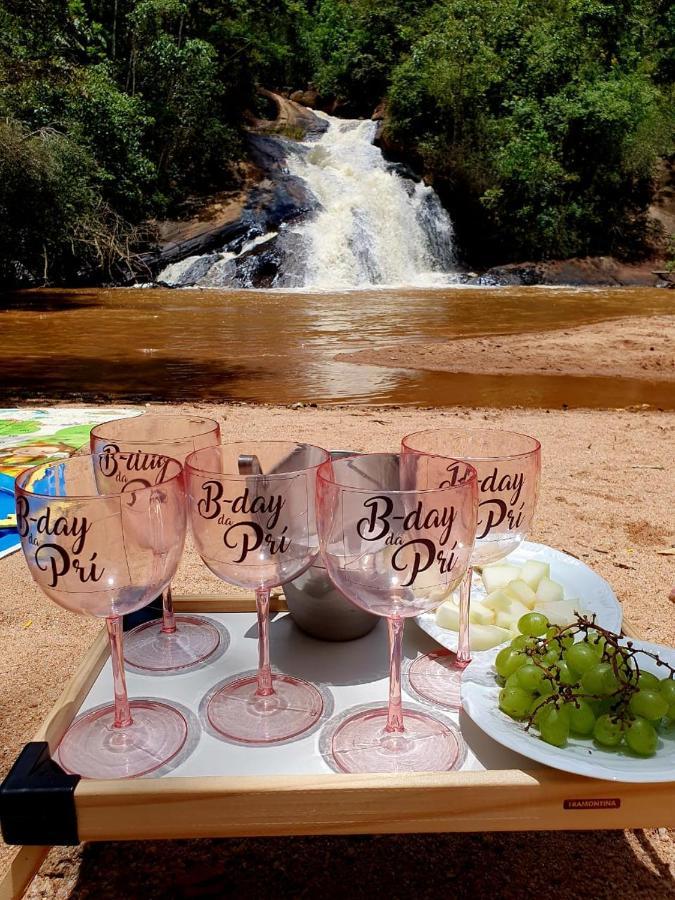 פדרה אזול Casa De Campo Banheira, Lareira E Cachoeira מראה חיצוני תמונה